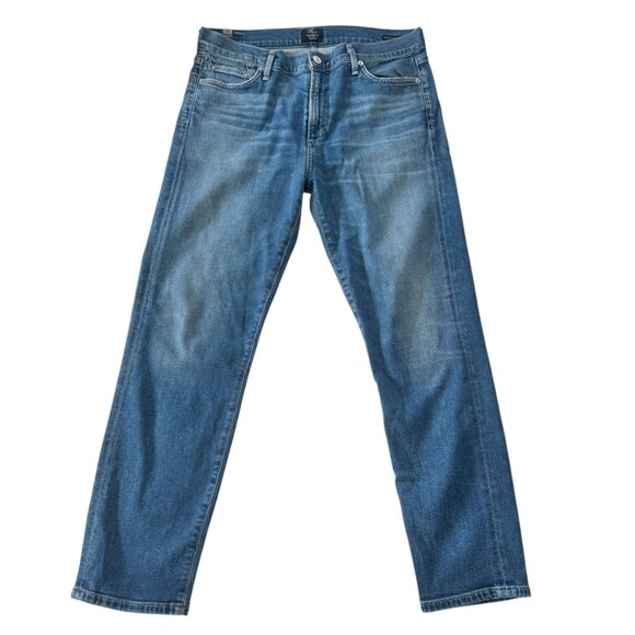 Citizens of Humanity Rocket Crop Mid Rise Skinny Medium Wash Jeans size 30 - Picture 2 of 8